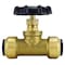 Apollo 3/4 in. Brass Push-To-Connect Stop Valve with Drain FSBSV34WD - alternate 7